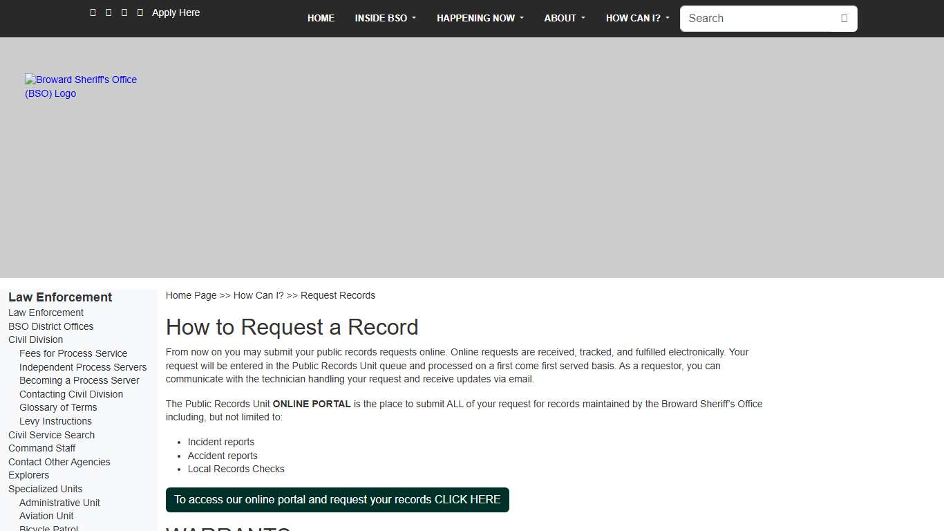 Broward Sheriff's Office (BSO) Committed to Public Safety